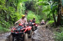 Bali Quad Bike Gorilla Cave & Ubud White Water Rafting With Lunch