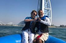 Speedboat Dubai: 60 Mins Guided Burj Al Arab & Atlantis Tour