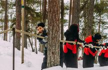 Korouoma Canyon: Frozen Waterfalls Hike & BBQ Experience