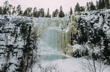 Korouoma Canyon: Frozen Waterfalls Hike & BBQ Experience