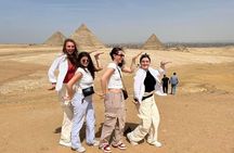 Private Day Tour to Giza Pyramids Sphinx Saqqara and Memphis