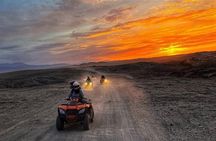 Marrakesh: Agafay Desert Sunset Quad Bike tour & Diner Show