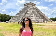 Chichén Itzá, Mexican Buffet, Cenote & Valladolid guided Tour