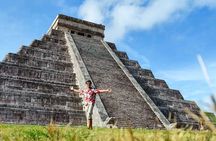 Chichen Itza, Mexican Buffet, Cenote & Valladolid guided Tour