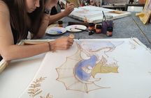 Art workshop-- Create your own greek silk scarf in Athens !