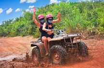 ATV, Ziplines & Cenote with Transportation & Insurance Included