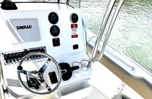 Key West Center Console Boat Rental With Sound and Seat Upgrade
