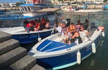 Boat tour Pillirina, sea caves Syracuse and Ortigia