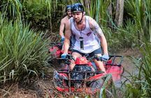 Bali ATV Quad Adventure - Ubud Monkey Forest and Waterfall