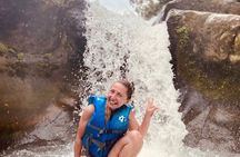 El Yunque: Waterslide and Plus Beach Round Trip
