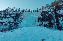 Private Full Day Waterfalls of Korouoma National Park with BBQ