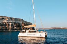Private Santorini Sunset Cruise and Therasia Island