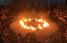 Bali Uluwatu Sunset Kecak Fire Dance and Beach Dinner Tour
