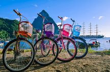 Pitons View Bike Ride and Local Culture: A Soufriere Adventure