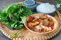 3 Hour Hanoi Street Food Tour by Walking, Motorbike or Cyclo