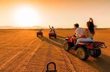 Agafay Desert: Dinner + Show with Quad Bike & Sunset Camel Ride