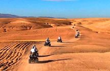 Agafay Desert: Dinner + Show with Quad Bike & Sunset Camel Ride