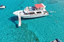 Latchi to Blue Lagoon Glass Bottom+slide Boat Tour