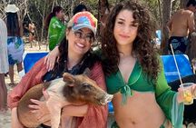 4hr Island Hopping, Swimming Turtles; Unlimited Bahama Mama
