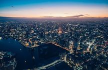 【30mins-5pax】Tokyo Departure: Sunset & Night Cruising Flight