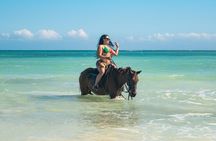 Bamboo Rafting & Horseback Ride n Swim Guided Tour In Ocho Rios