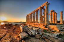 Private Sunset Tour of Cape Sounion, Temple of Poseidon & Athens Riviera