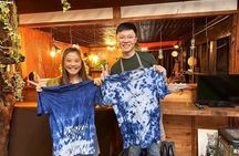 Yamanashi Dyeing Experience with Patterns Using Ink and Indigo