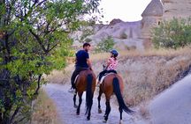 Adventure in Cappadocia Horse Riding Sunset ,Daytime 