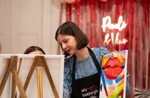 Painting party at Art Bottega - Paint & Wine Studio in Zagreb