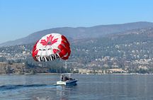 Kelowna: Early Bird Discount Parasailing Experience
