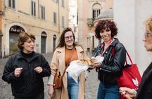  Rome:Trastevere & Jewish Ghetto Food Tour with Rooftop Aperitivo