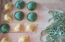 Colorful Pasta Workshop in Bologna with meal