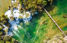 Krka Waterfall with Boat Rides to Skradin from Split or Trogir