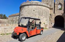 Guided Private Golf Cart Tour in Old Town of Rhodes