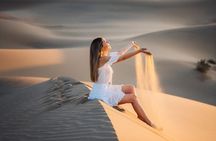 Private Evening Desert Safari with BBQ Dinner & Sand Boarding 