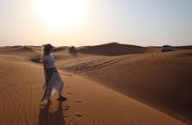 Private Evening Desert Safari with BBQ Dinner & Sand Boarding 