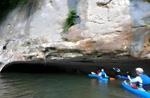 Longest Cave kayaking with Crystal cave swimming combo in Belize