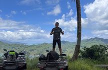 Trip to the heart of Tahaa Safari Mountains in Quad / ATV