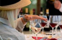 Romantic Lunch in the Vine Rows in Tuscany