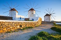 Deluxe Cruise-Friendly Mykonos Beach Bliss & Town Stroll