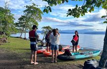 Kayak experience on Playa Blanca in Puerto Jiménez