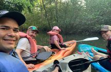 Kayak experience on Playa Blanca in Puerto Jiménez