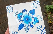 Private Souvenir Creation in Dutch Delft Blue from Netherlands