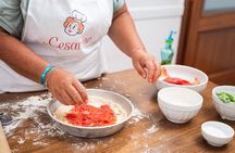 Cesarine: Pizza & Tiramisu Feast at local's home in Lucca