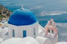 Santorini Sights: Peaks, Beach & Sunset Tour