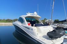 Private Yacht 48 ft Sting Ray City, Snorkel & Starfish Beach