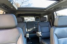 Custom Wine Tour In Black Suburban With Panoramic Sunroof