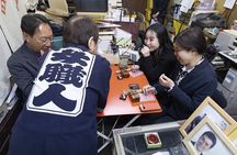 Hand-carved stamps made with craftsmen in Asakusa, Tokyo