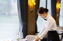 Halong Bay Luxury Day Cruise with Pool & Buffet Lunch from Hanoi