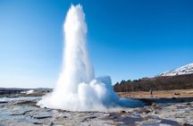 Iceland Golden Circle & Glacier Snowmobiling Guided Experience
